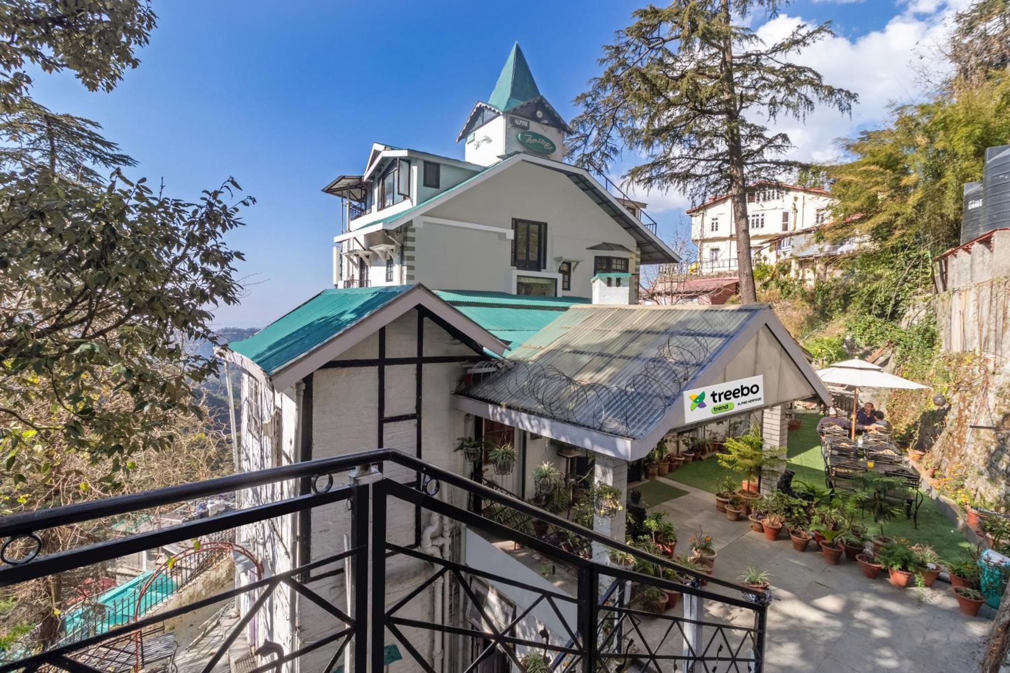 Treebo The Alpine Heritage Residency Shimla Exteriör bild